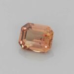 1.12ct Emerald Cut Padparadscha Sapphire, view 2