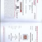 1.12ct Emerald Cut Padparadscha Sapphire, view 3