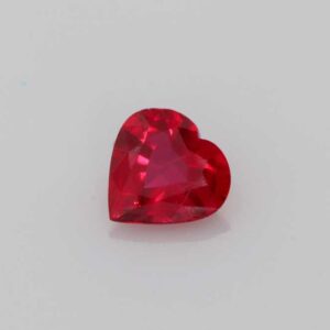 0.484ct Heart Ruby