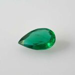1.39ct Pear Shape Emerald, view 1