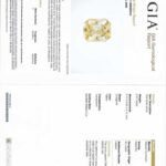 2.07ct Emerald Cut Yellow Sapphire, view 3