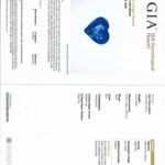 Heart Blue Sapphire, view 3