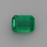 0.98ct Emerald Cut Emerald, view 1